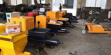 新型多功能砂漿噴涂機與混凝土輸送泵的協同優勢